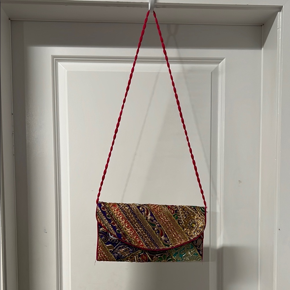 Multicolor Embroidered Women's Bag